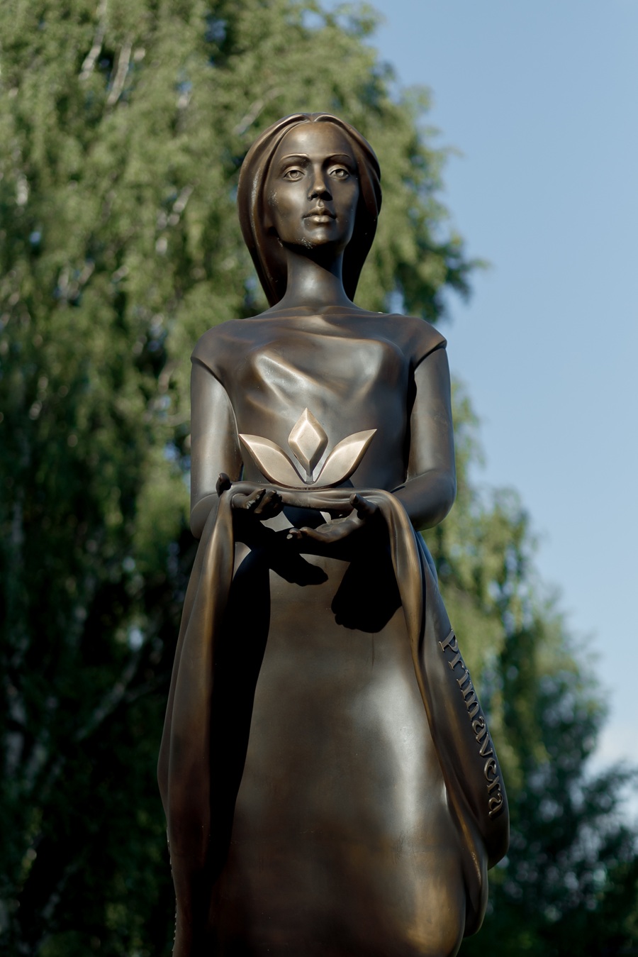 На полуострове Покровское-Стрешнево установили арт-объект Primavera